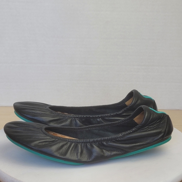 Tieks By Gavrieli Black Full Grain Leather Classic Slip-On Ballet Flats Size 11 - Picture 4 of 17